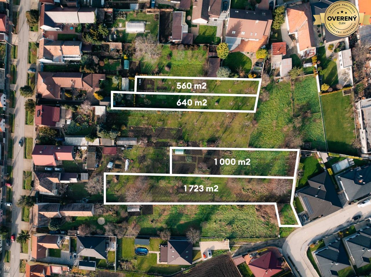 Pozemky na predaj - Vlčkovce, Trnava