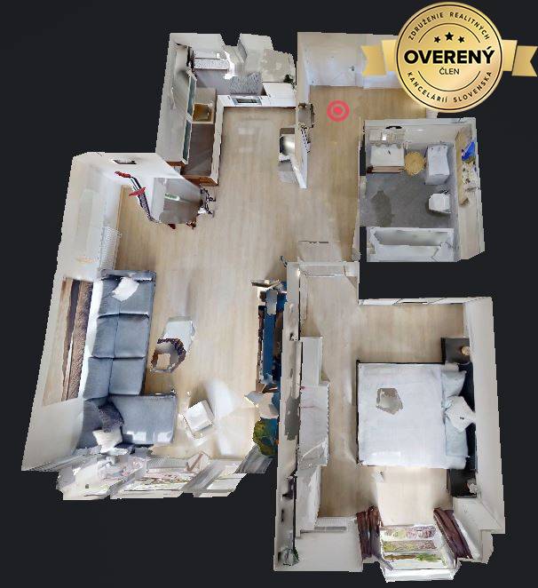 Schématický pôdorys_3D