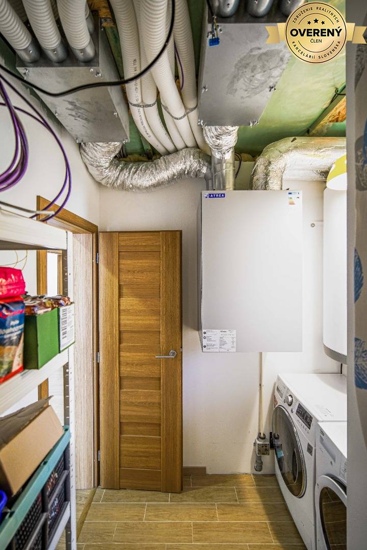 Rodinný dom Šenkvice - technická miestnosť