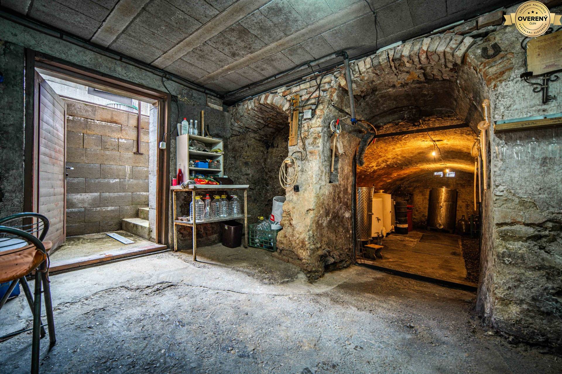 Rodinný dom na predaj Limbach centrum - pivnica