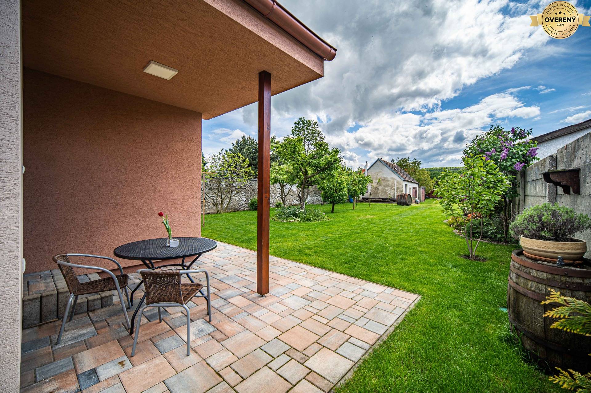 Rodinný dom na predaj Limbach centrum - terasa