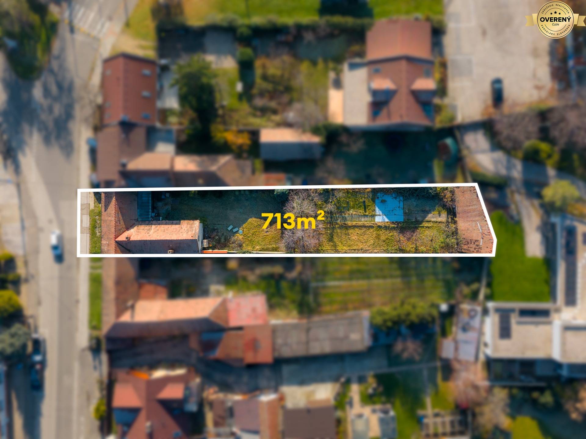 Rodinný dom s pozemkom 713 m2 Pezinok