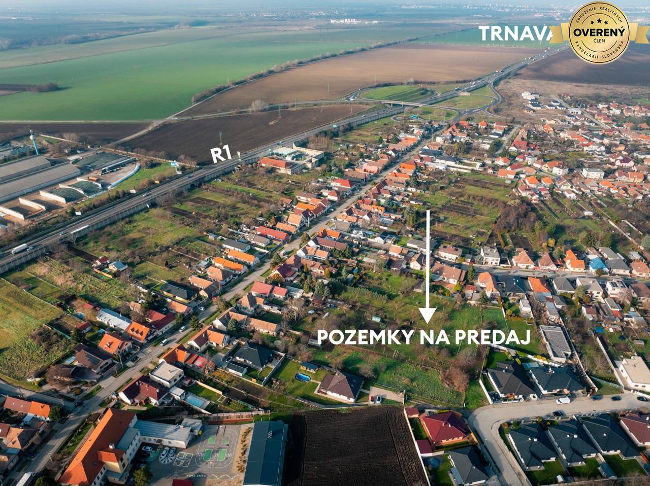 Pozemky na predaj - Vlčkovce, Trnava