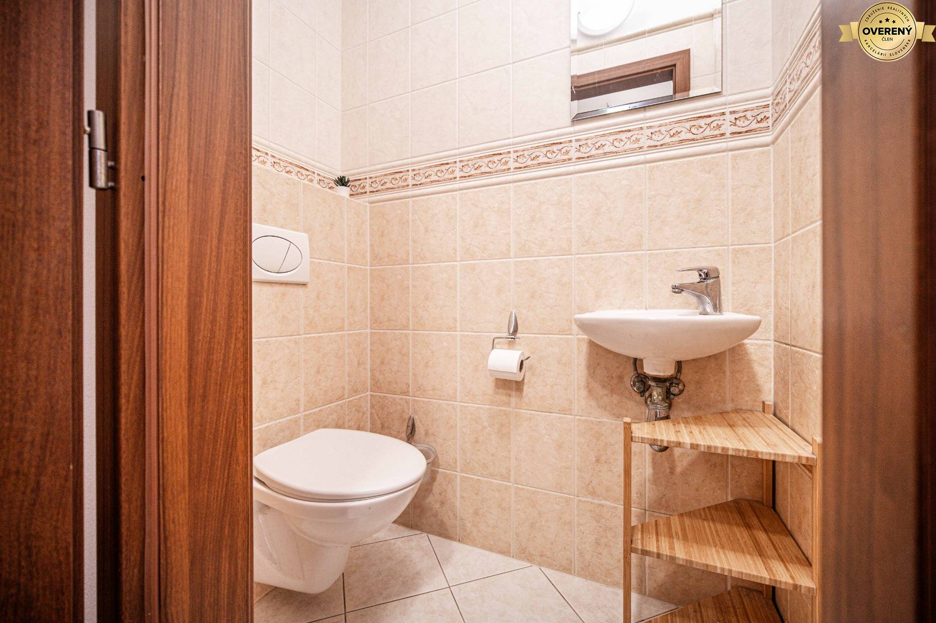 3-izbový byt Pezinok Muškát WC